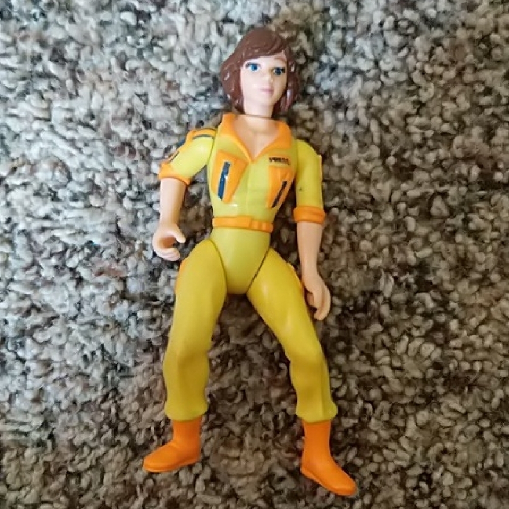 1988 April O'Neil Ninja Turtle Action Figure